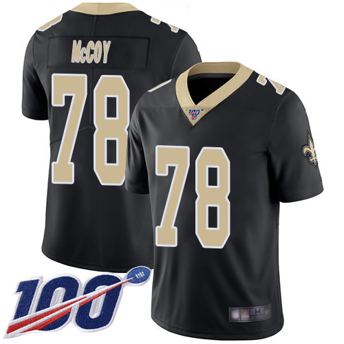 Men New Orleans Saints Football 78 100th Season Vapor Untouchable NFL Jersey